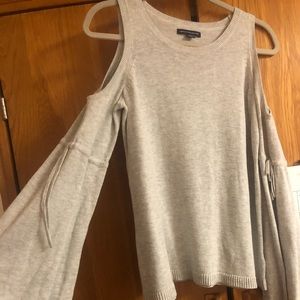 Long sleeve off the shoulder top